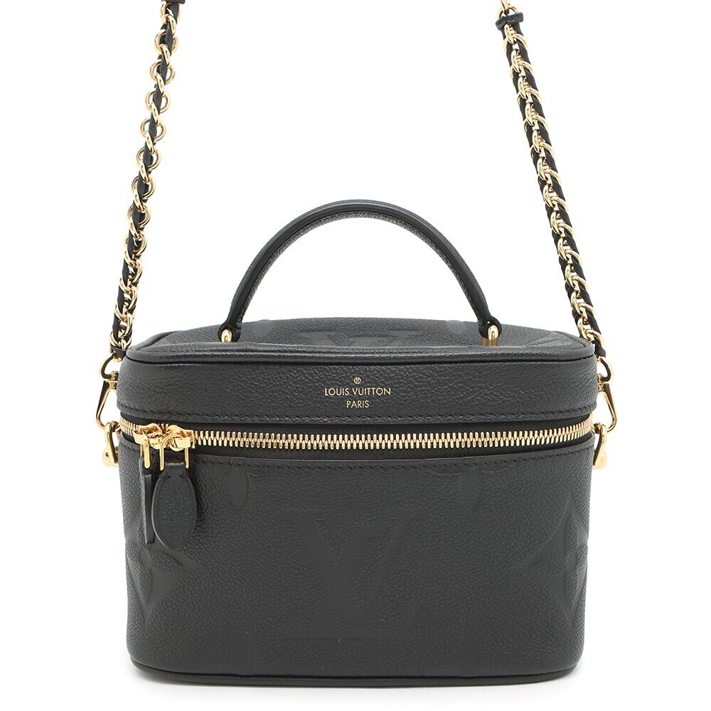 Louis Vuitton handbag Monogram Empreinte Vanity bag black